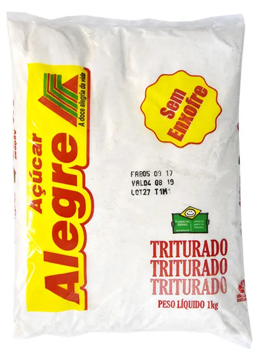 Açúcar Alegre Triturado