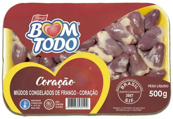 Coração de Frango Bom Todo